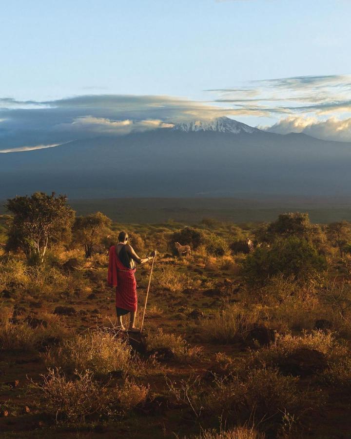 Amboseli Cultural Camping Extérieur photo