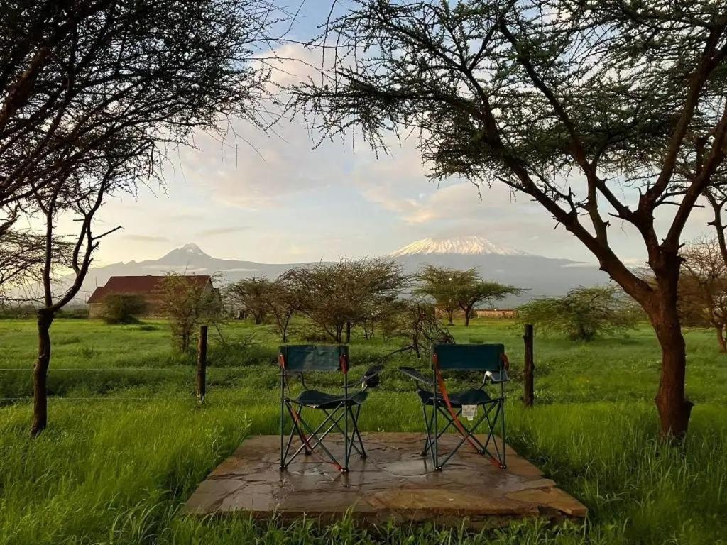 Amboseli Cultural Camping Extérieur photo